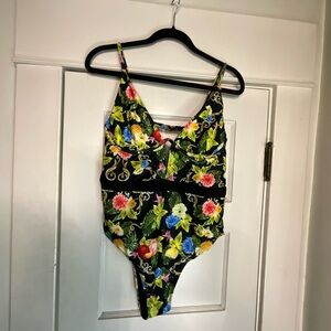 Juicy Couture Fruit Floral Underwire Swimsuit